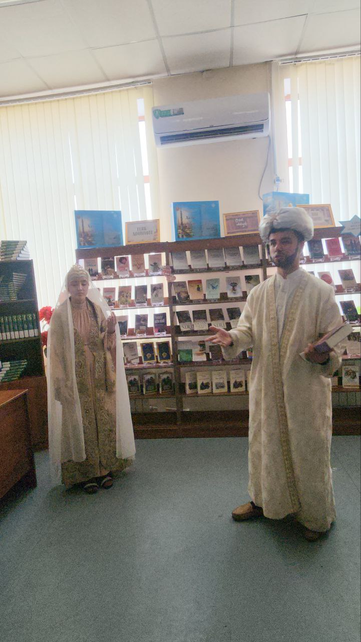 “Alisher Navoiy o‘z zamonasining buyuk shaxsi, bugungi kunning esa beqiyos siymosi” mavzusida 49-maktab kitobxonlari bilan hamkorlikda madaniy-ma’rifiy tadbir tashkil etildi.