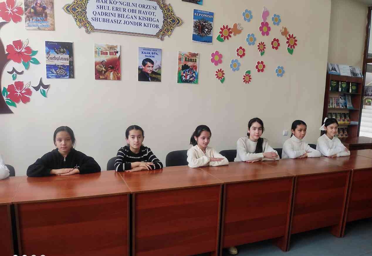 Urgutda Navoiyxonlik shukuhi: Yosh kitobxonlar ehtiromi