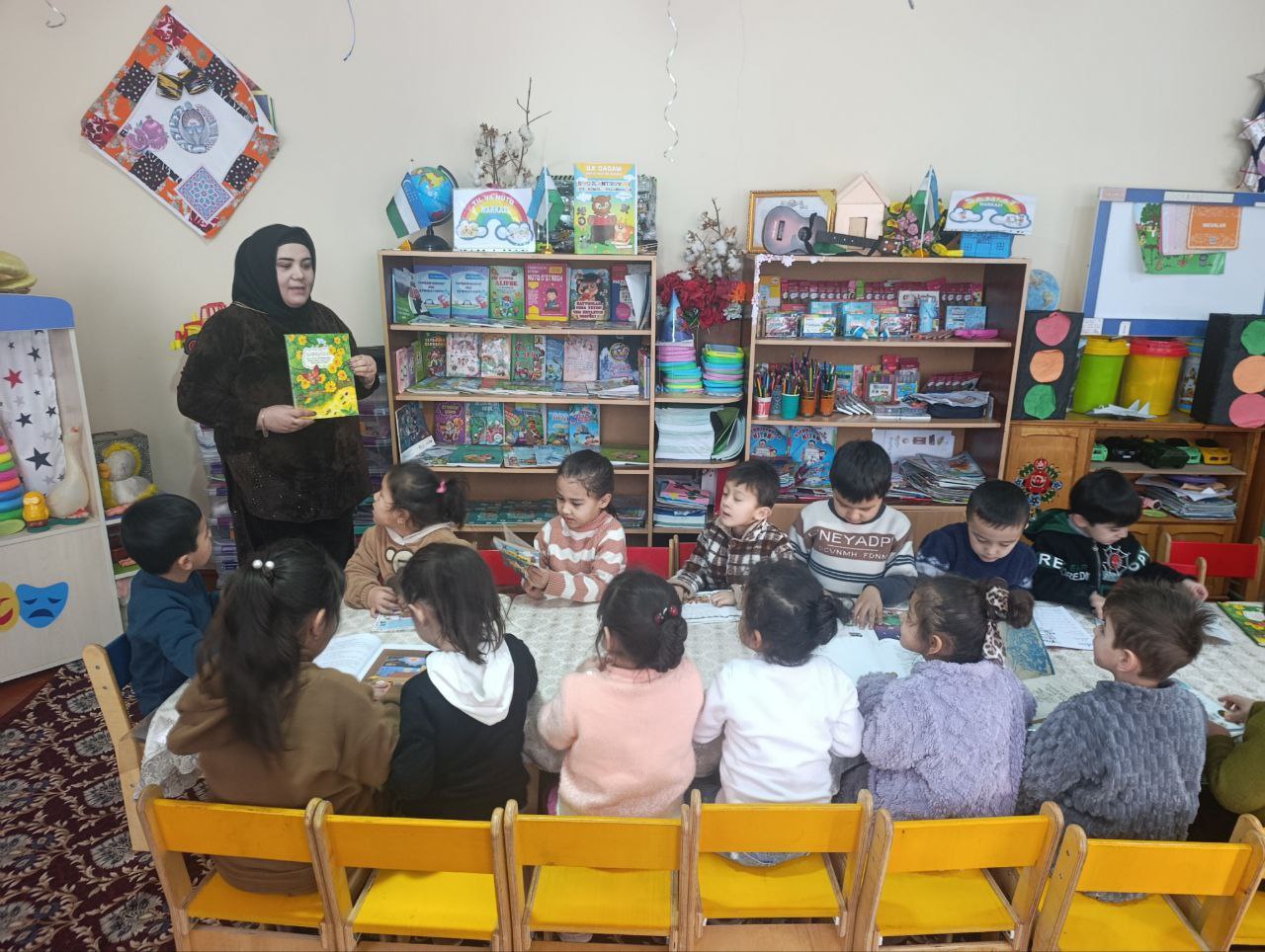 “Men ham kitob o‘qishni xoxlayman”  - ko'chma tadbir