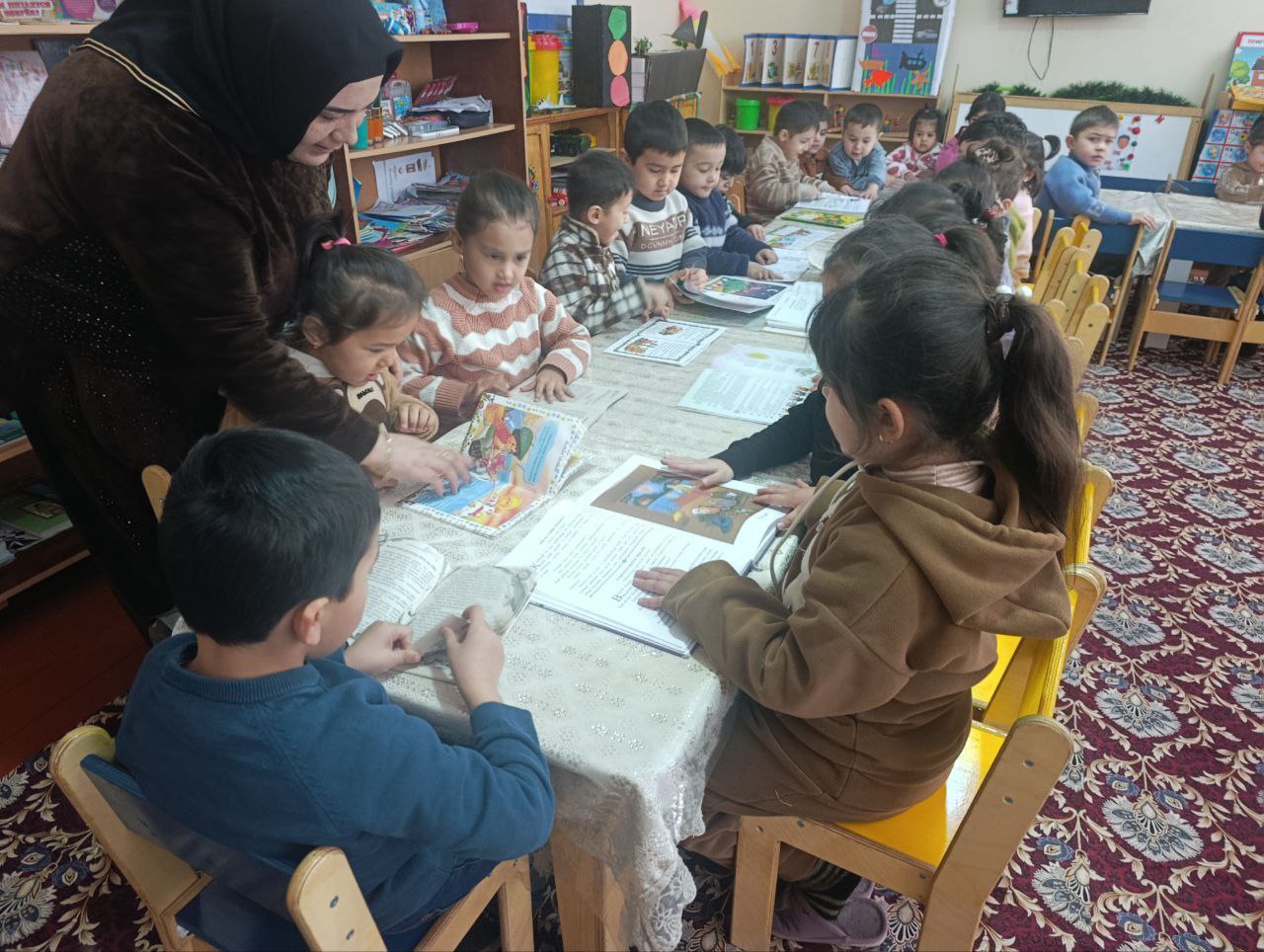 “Men ham kitob o‘qishni xoxlayman”  - ko'chma tadbir