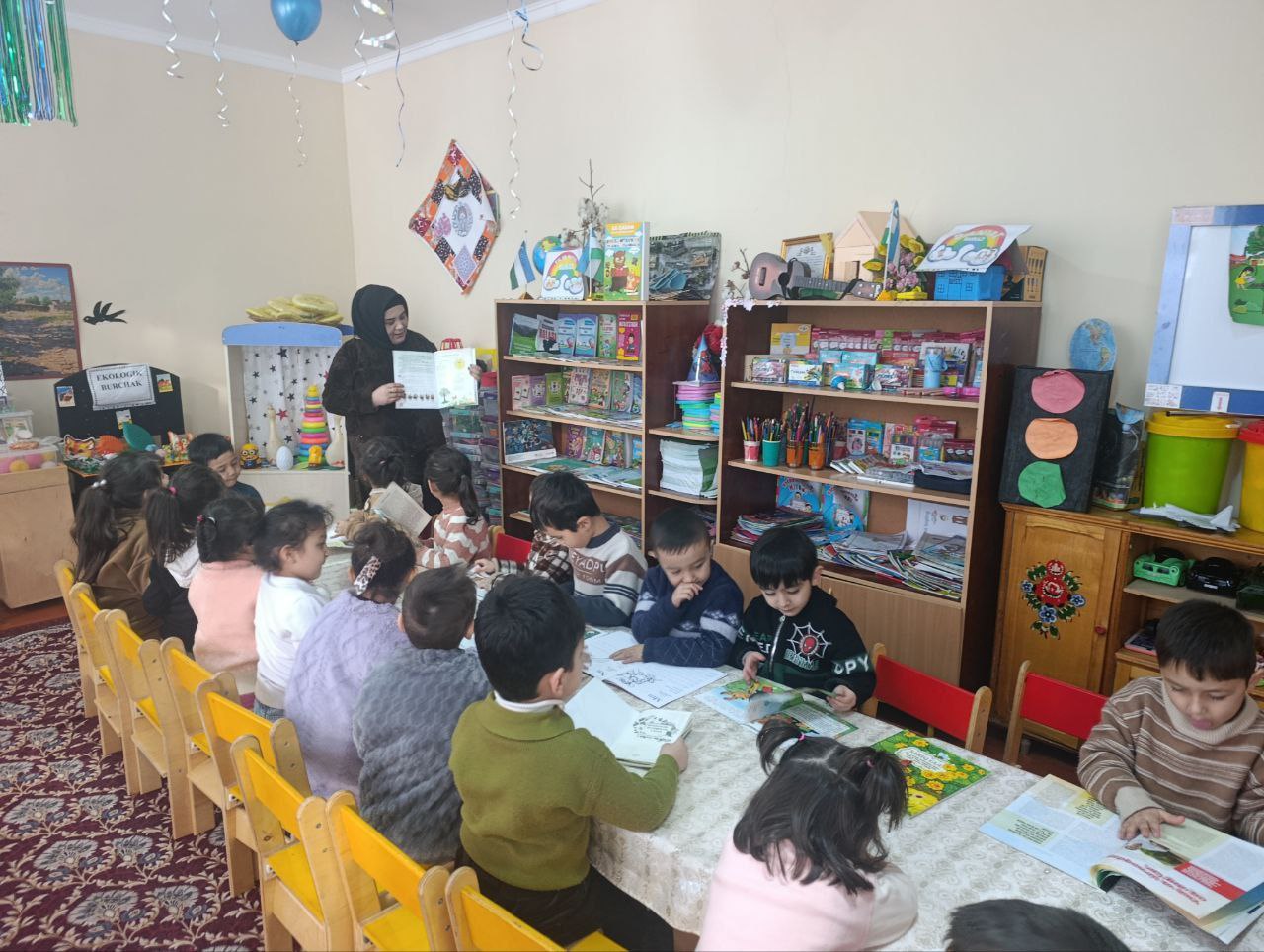 “Men ham kitob o‘qishni xoxlayman”  - ko'chma tadbir