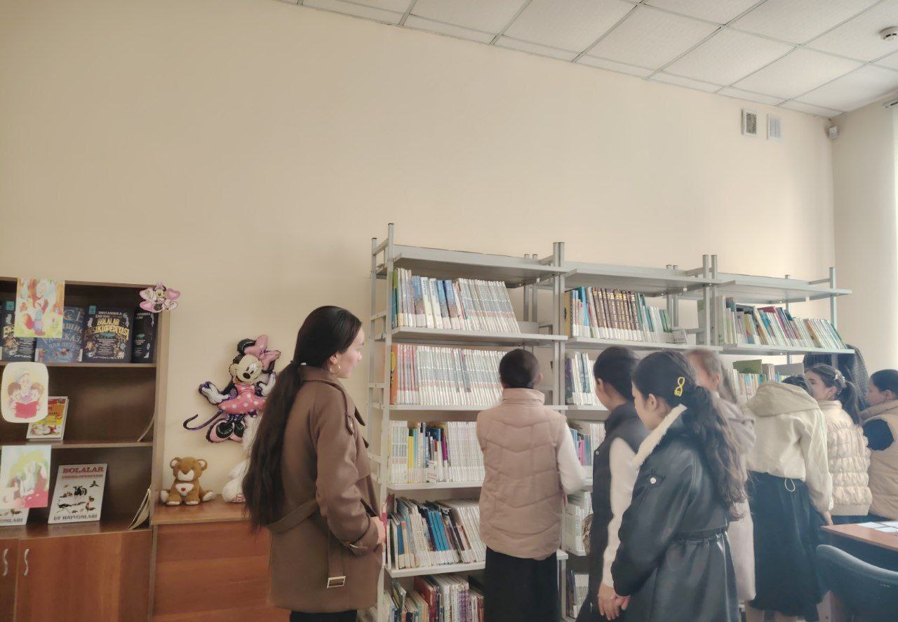 118-umumiy o‘rta ta‘lim maktabi o‘quvchilari sayohatga keldilar