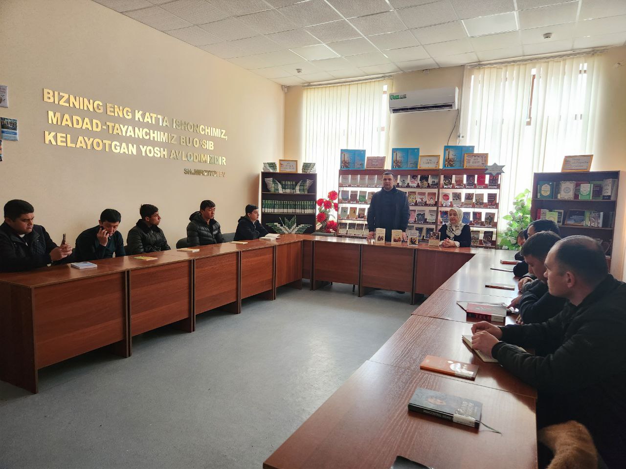 "Yoshlar" kuni munosabati bilan yoshlar o‘rtasida uchrashuv bo‘lib o‘tdi