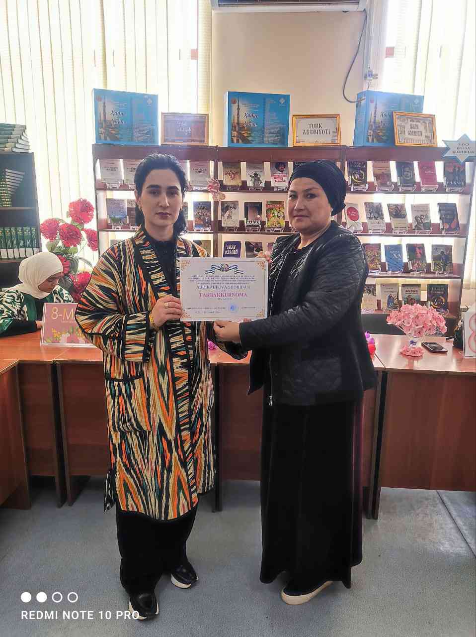 8-mart – Xalqaro xotin-qizlar kuni munosabati bilan “Ayolga ehtirom”