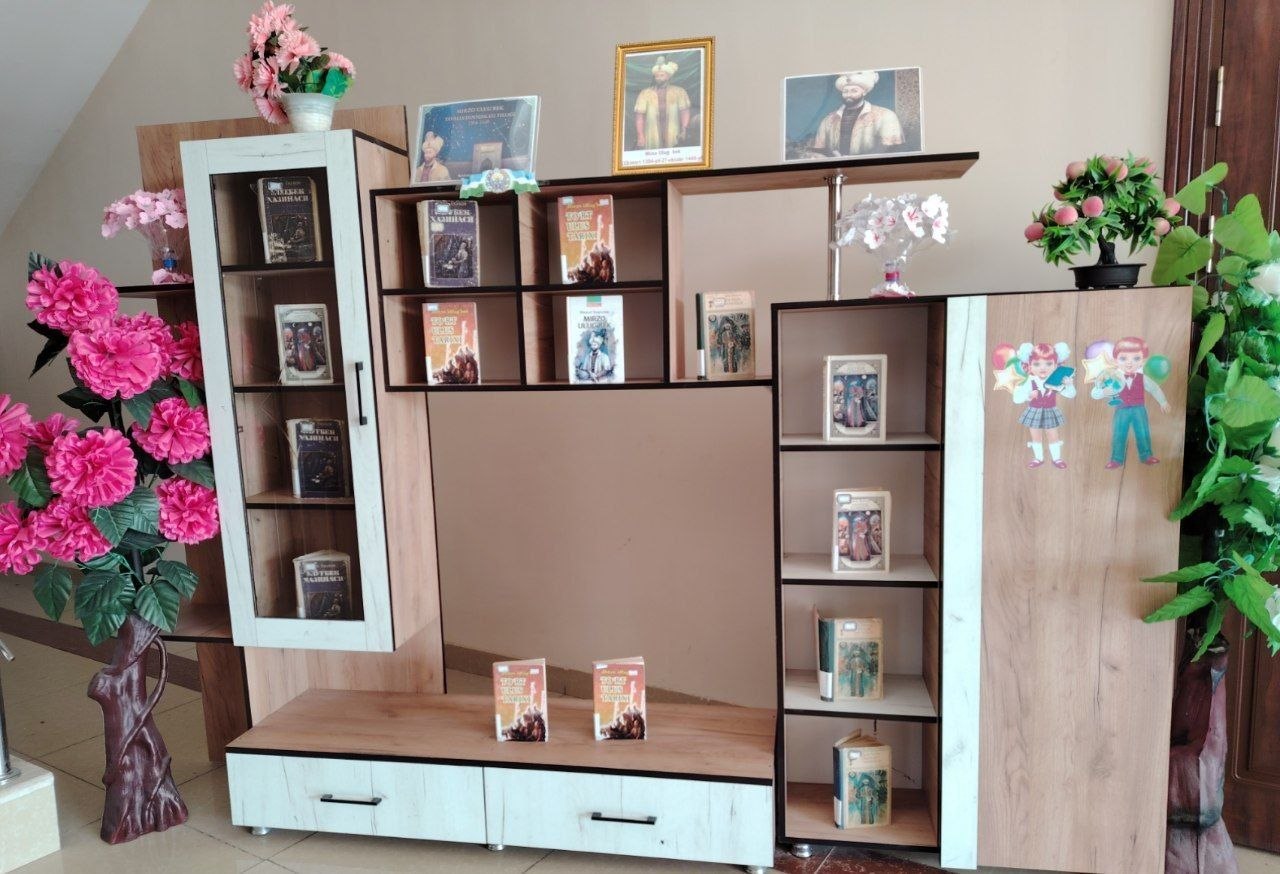 Mirzo Ulug‘bekning tavallud kuniga bag‘ishlab kitob ko‘rgazmasi tashkil qilindi