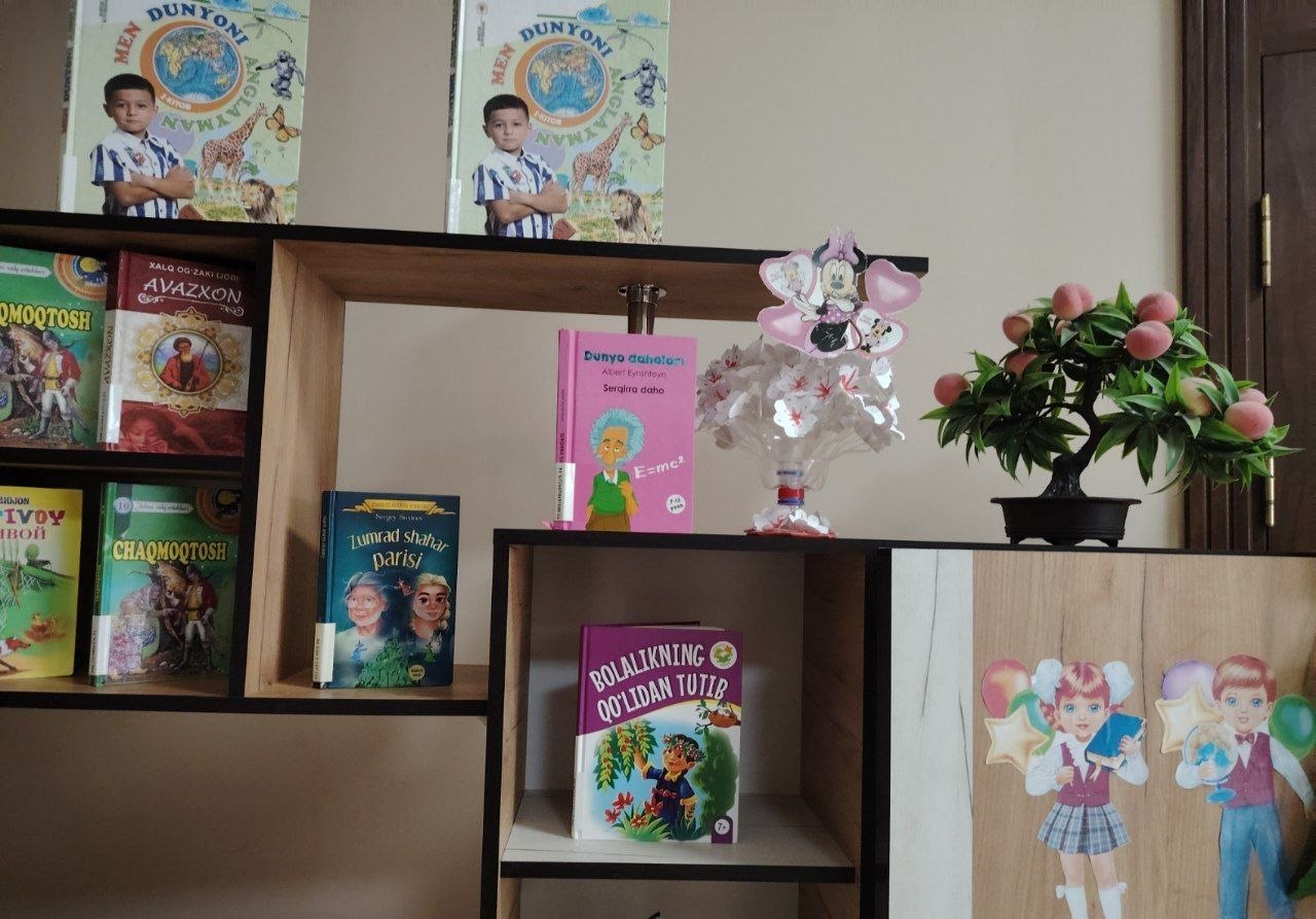 2-aprel — Xalqaro bolalar kitobi kuni - kitob ko'rgazma