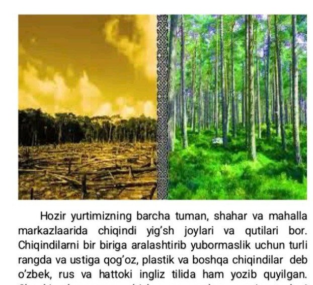 Bibliografik ko'rsatkich - Butunjahon atrof-muhitni himoya qilish kuniga bag'ishlangan