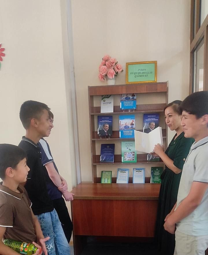 "Inson huquqlari - oliy qadriyat" mavzusida davra suhbati bo'lib o'tdi