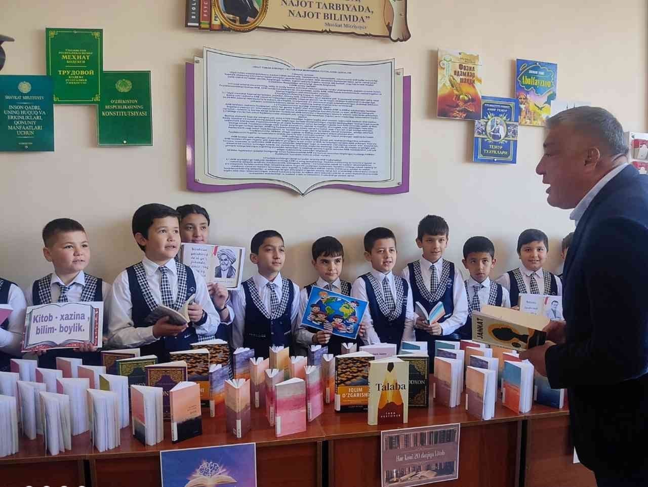 “Kitobxonlik haftaligi"ning birinchi kuni  - 13.04.2026