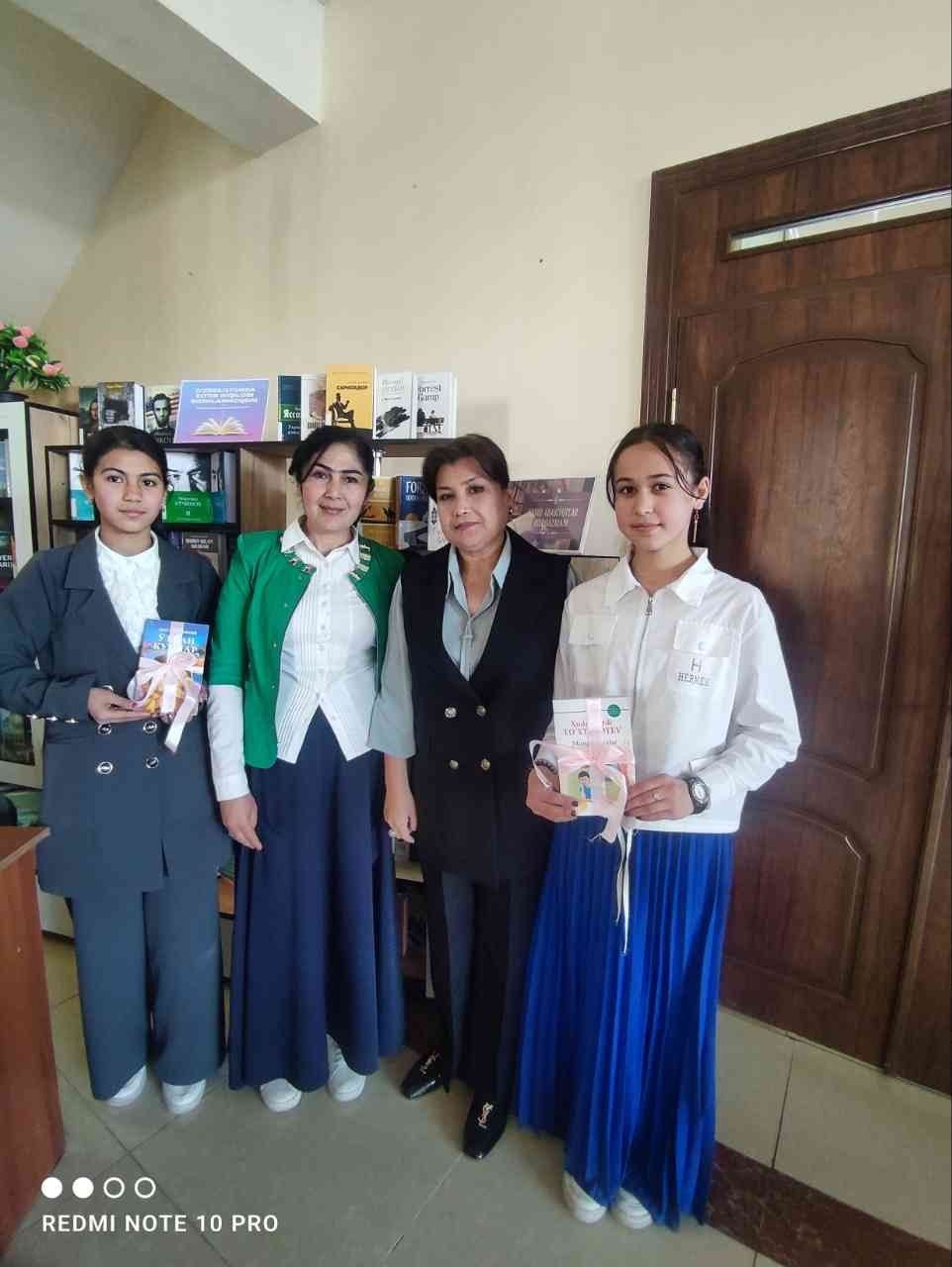 "Farzandimga kitob sovg'a qilaman" nomli kitob aksiyasi tashkil etildi